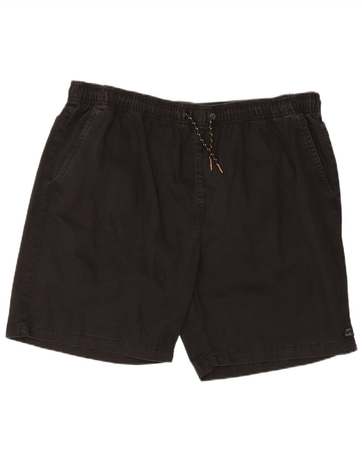 Billabong Mens Chino Shorts W36 Grande Algodón Negro