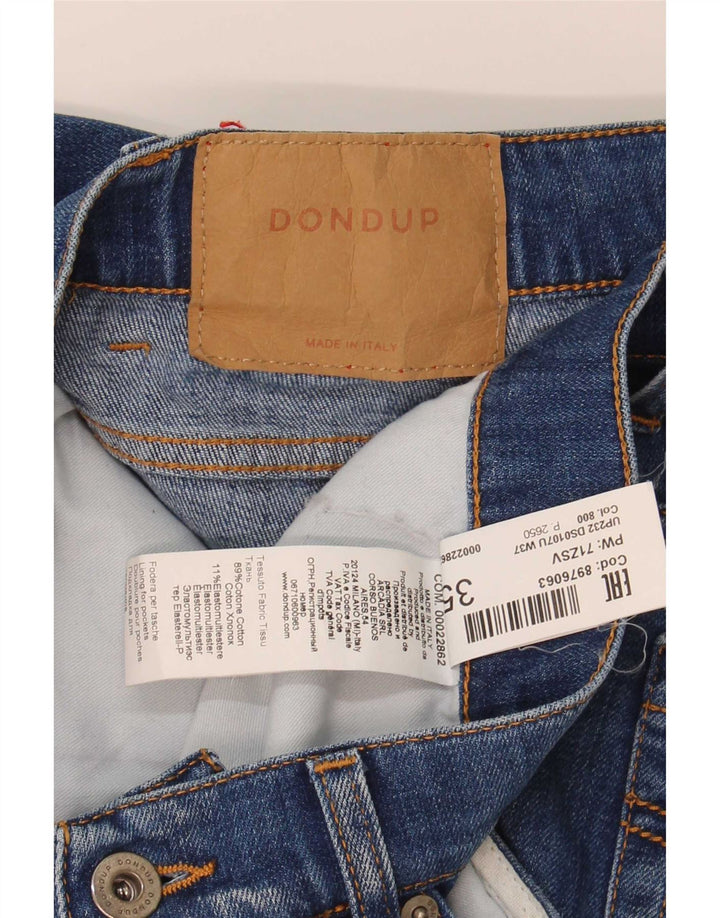 Dondup Vaqueros ajustados desgastados para hombre W35 L33 Algodón azul