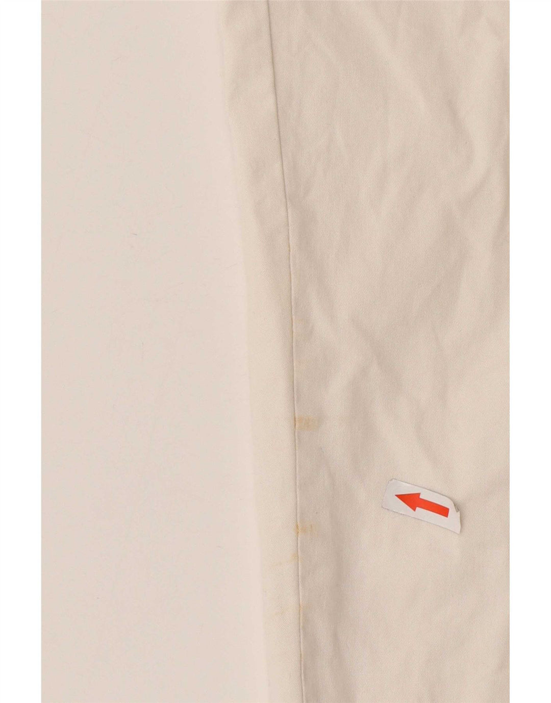 Zara Mujer Pantalón Chino Slim Medium W32 L30 Algodón Blanco