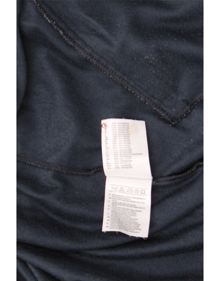 Adidas Mens Chándal Top Chaqueta UK 42/44 Grande Azul Marino Poliéster