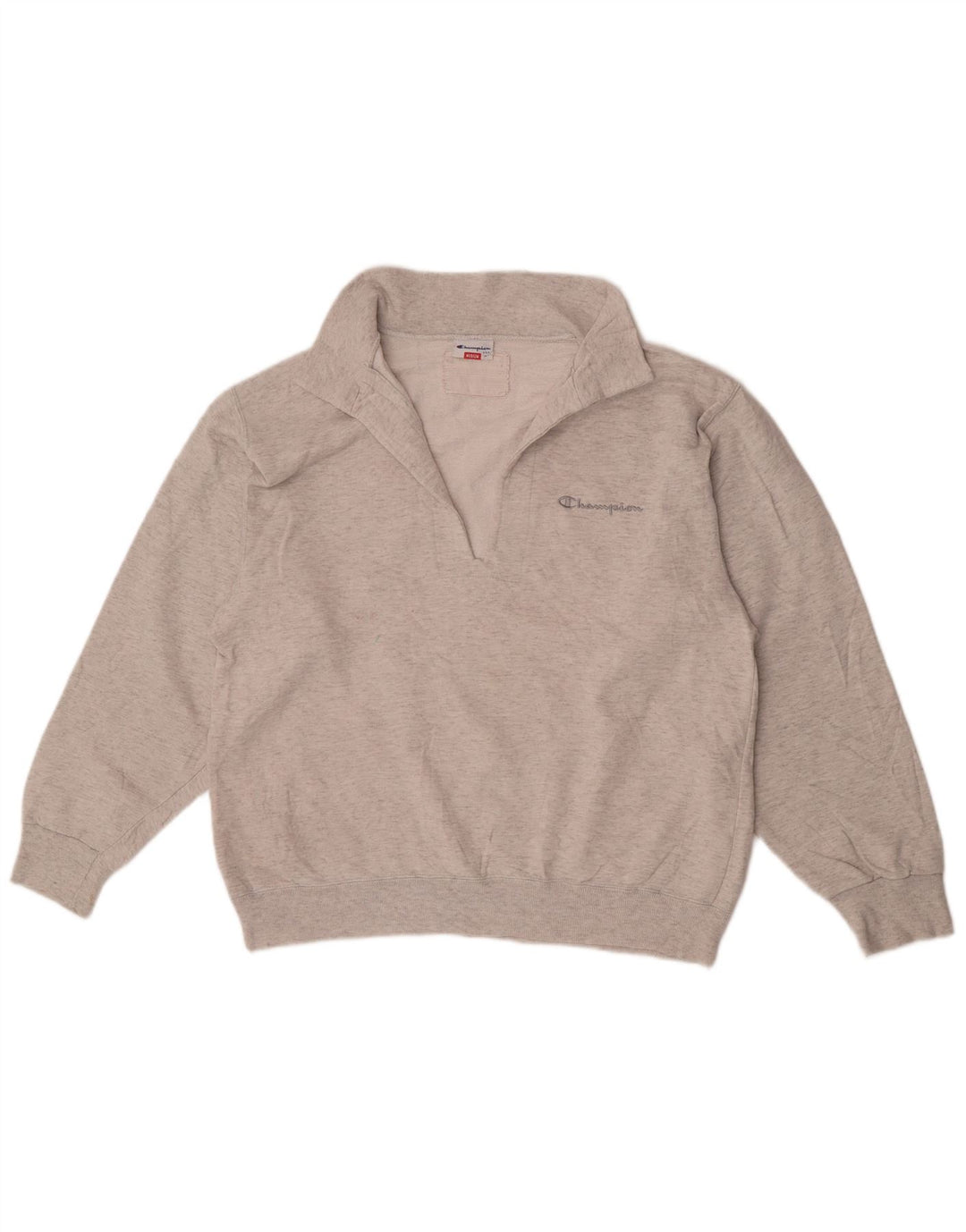 Champion Sudadera Suelta para Mujer UK 44 Gris Medio Moteado