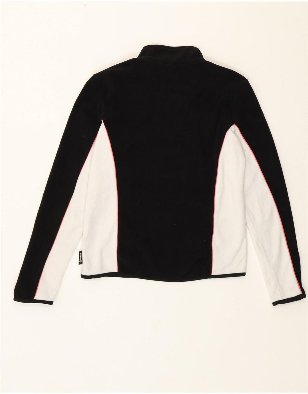 Jersey de forro polar para mujer Colmar UK 44 Mediano Negro Poliéster con bloques de color