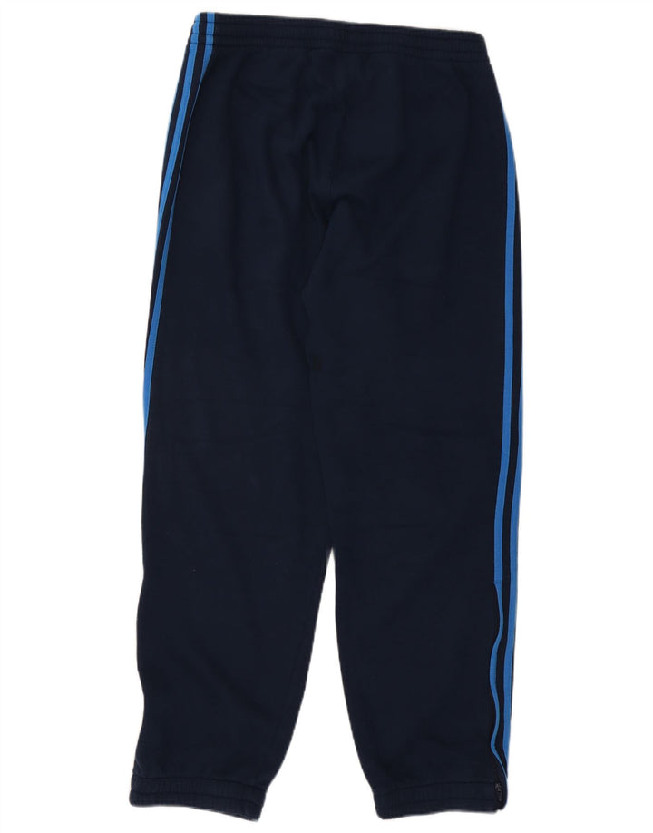 ADIDAS Pantalones de chándal para hombre Joggers UK 42/44 Grande Azul marino Algodón