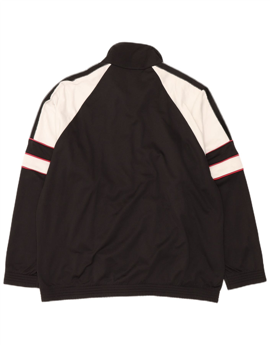 ASICS Chaqueta de chándal gráfica para hombre IT 56 XL Bloque de color negro