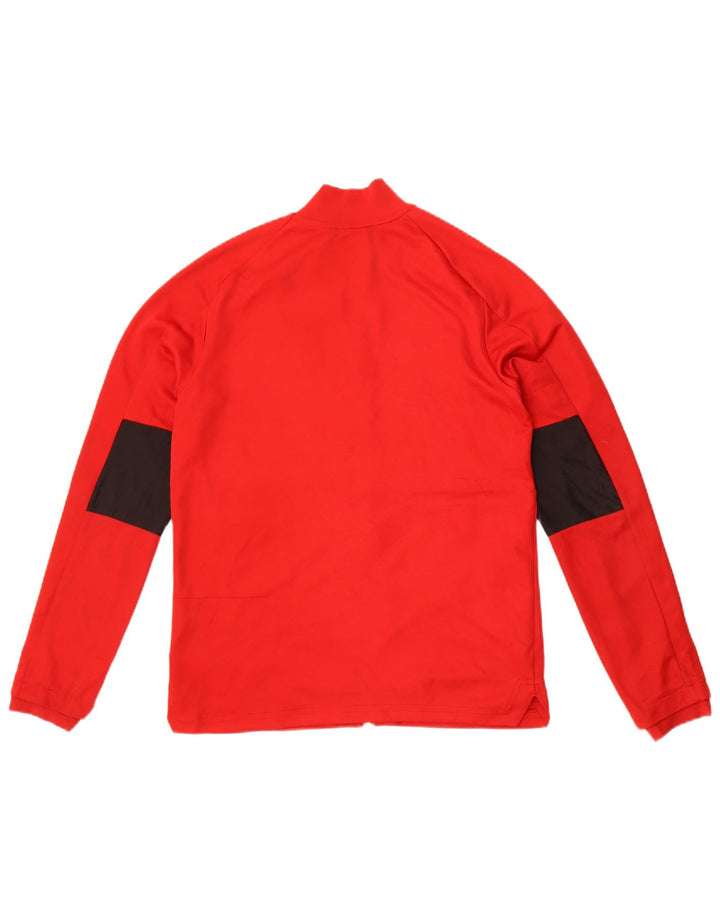 Adidas Chaqueta de chándal para niños 13-14 años Rojo Colorblock Poliéster