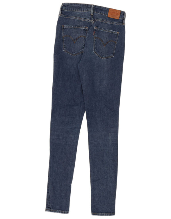 Levi's Vaqueros pitillo de talle alto 721 para mujer W28 L32 Algodón azul