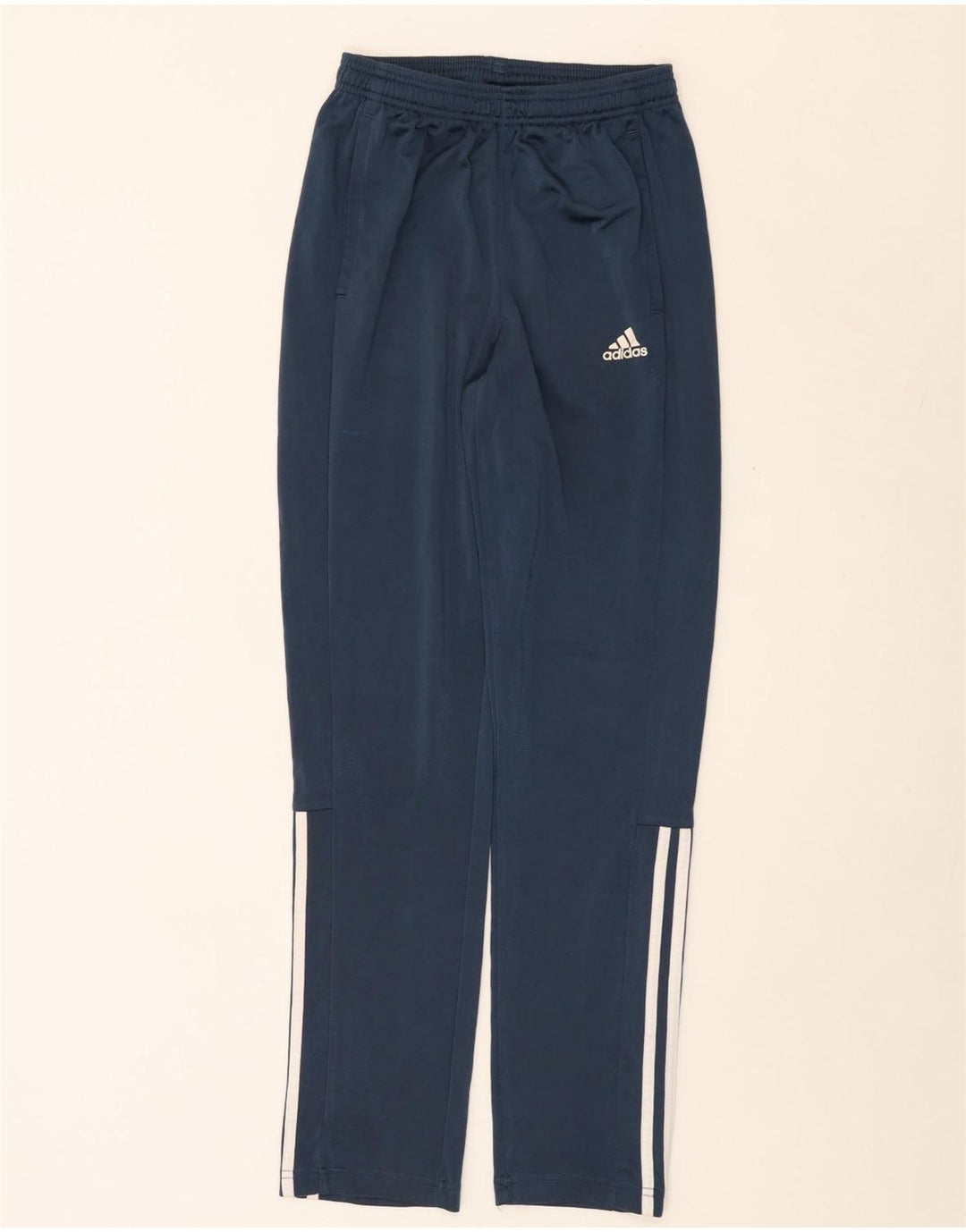 ADIDAS Pantalones de chándal para hombre UK 36/38 Small Azul marino Poliéster