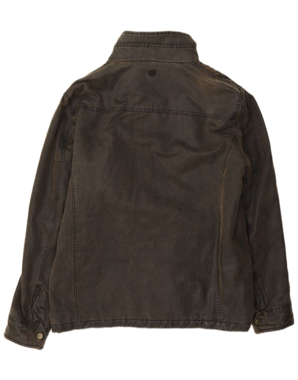 Chaqueta de algodón encerado para hombre Fat Face UK 38 Marrón medio