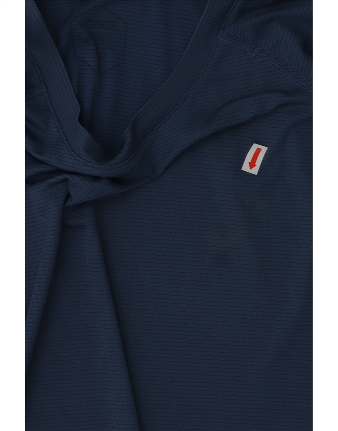 ASICS Camiseta Hombre Top Small Azul Poliéster