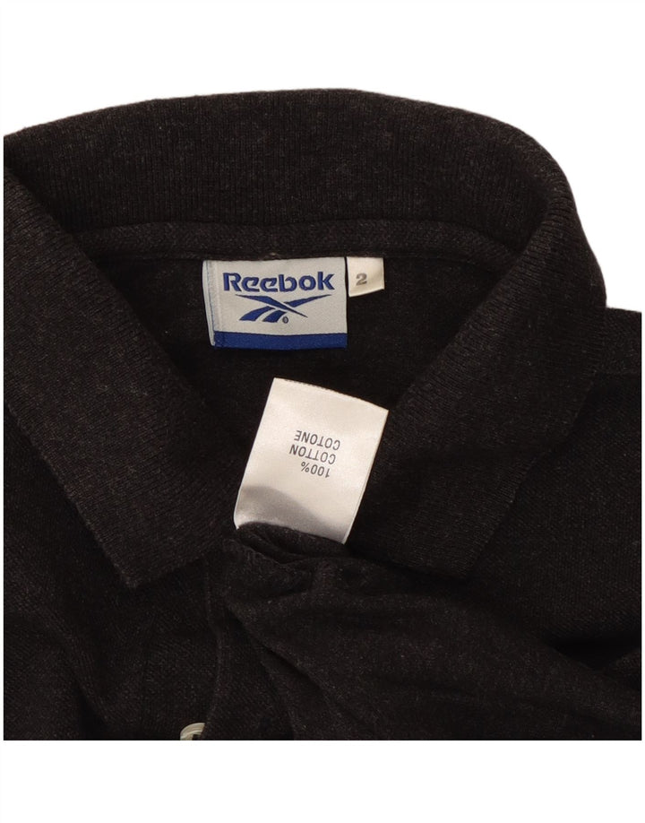 Polo REEBOK Hombre Algodón Gris Medio