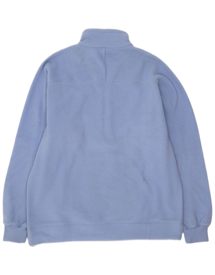 Champion Jersey De Forro Polar Con Cremallera Para Hombre Poliéster Azul Grande