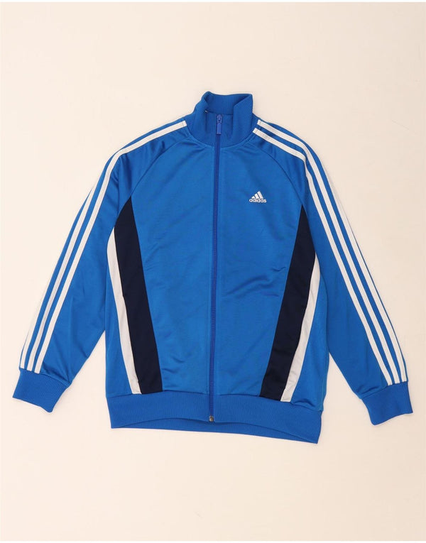 ADIDAS Chaqueta de chándal para niño 13-14 años Azul Poliéster color block