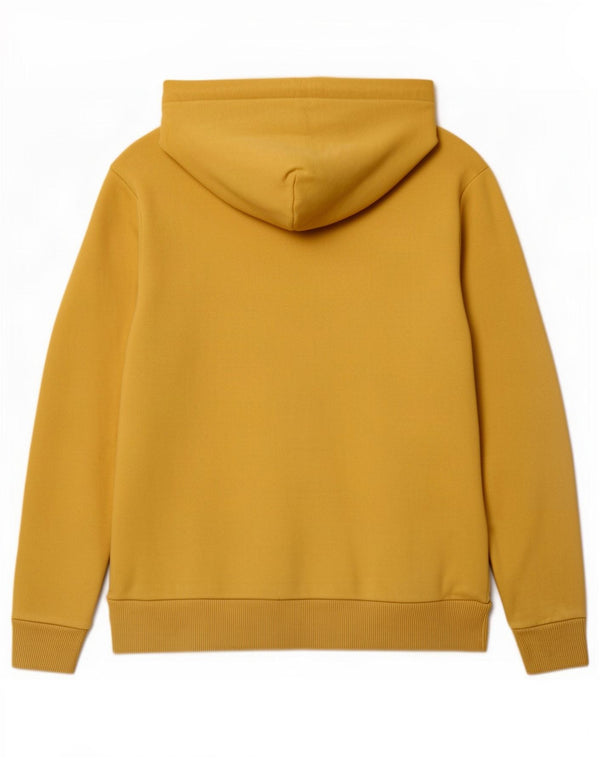 Superdry Jersey con capucha gráfica para mujer Reino Unido 40 Algodón amarillo mediano