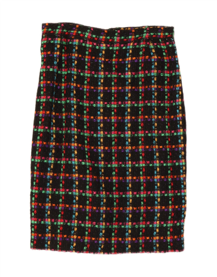NADIA Conjunto de falda de 2 piezas para mujer UK 14 Medium W28 Cuadros multicolores