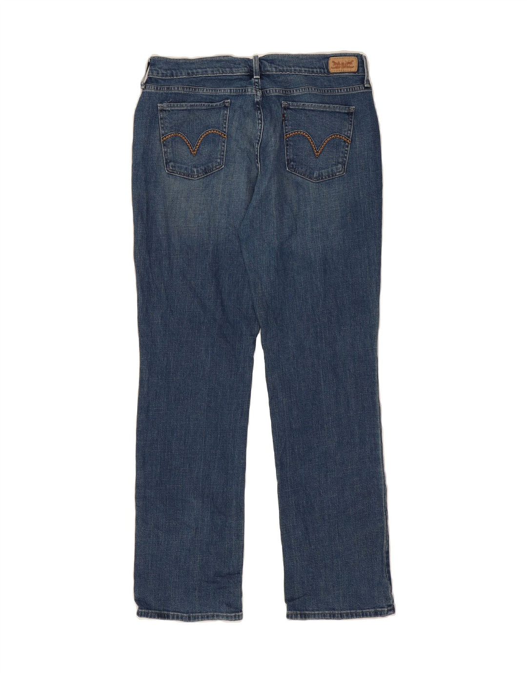 LEVI'S Womens 505 Straight Jeans W31 L32 Blue Cotton Vintage Levi's and Second-Hand Levi's from Messina Hembry 