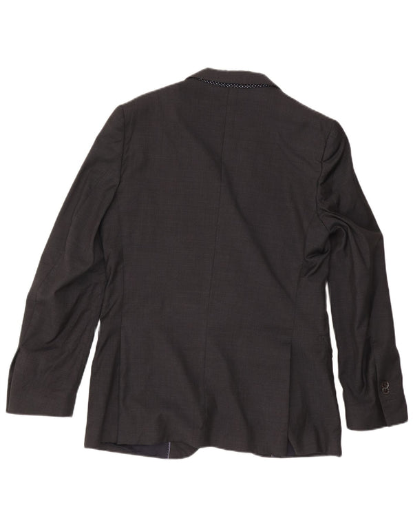 Massimo Dutti Chaqueta Blazer De 2 Botones Para Hombre EU 48 Acetato Gris Medio