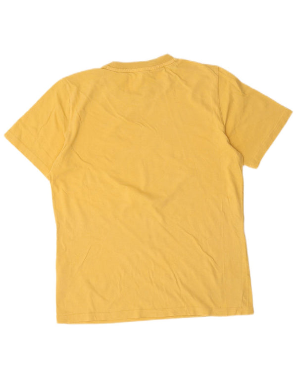 Adidas Camiseta Gráfica para Niños Top 13-14 Años Amarillo Algodón