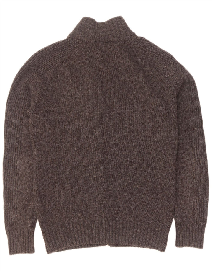 Woolrich Suéter Cárdigan Gráfico Para Hombre Gris Grande