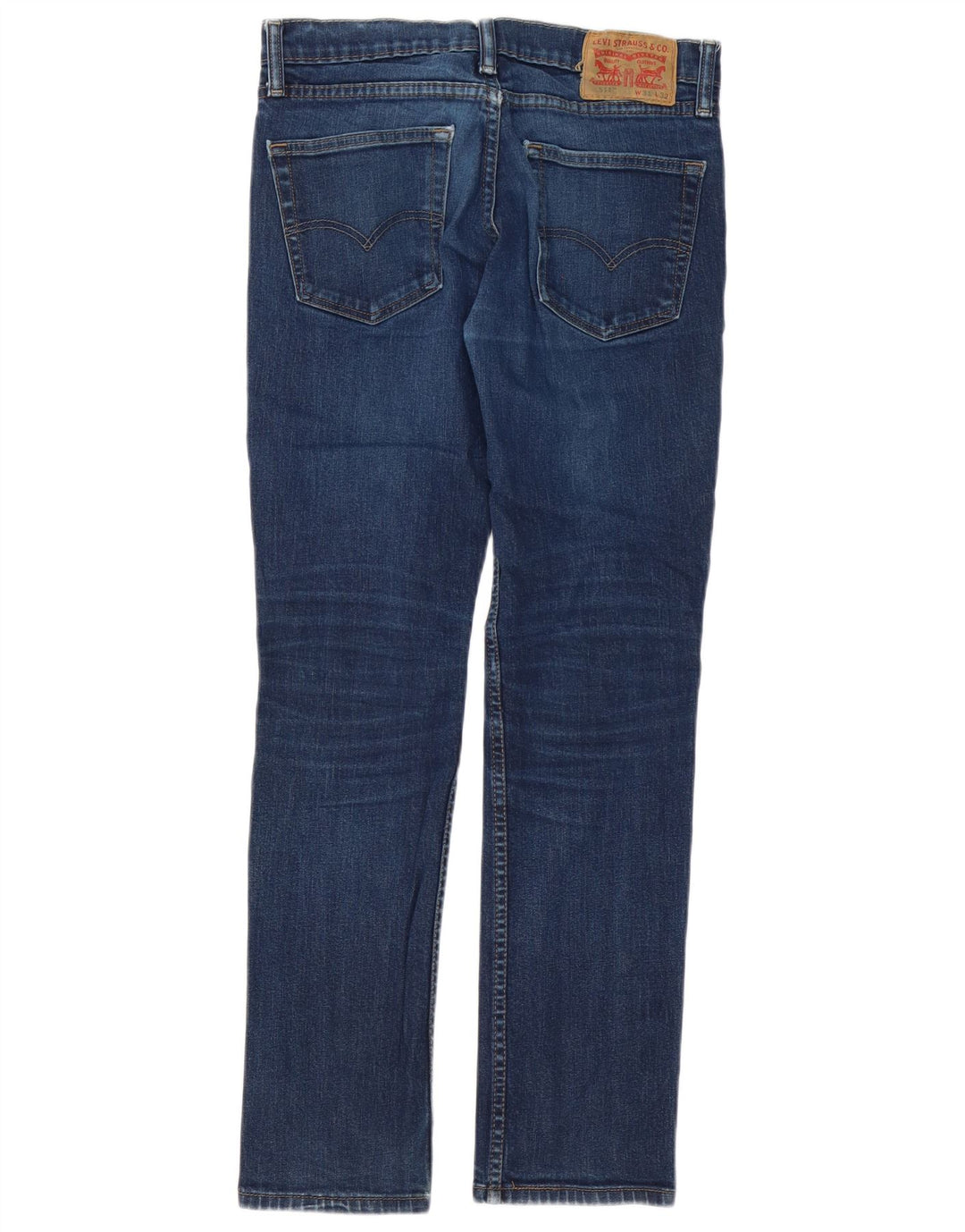 Levi's Hombre 511 Slim Jeans W31 L30 Algodón Azul Marino