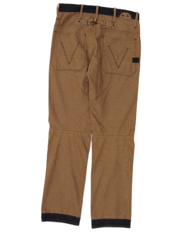 G-Star Hombre Pantalones Cargo Tapered W30 L32 Lino Beige