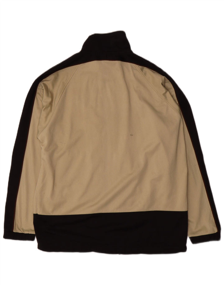 Asics Hombre Chándal Top Chaqueta Medium Beige Colorblock