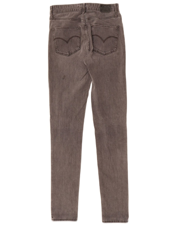 Levi's Vaqueros pitillo de talle alto 721 para mujer W27 L32 Algodón gris