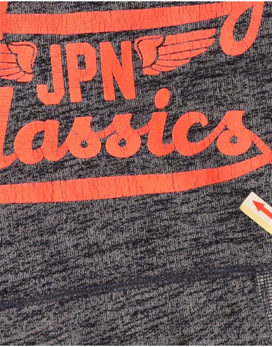 Superdry Jersey con capucha gráfica para mujer Reino Unido 40 Mediano Algodón moteado azul marino