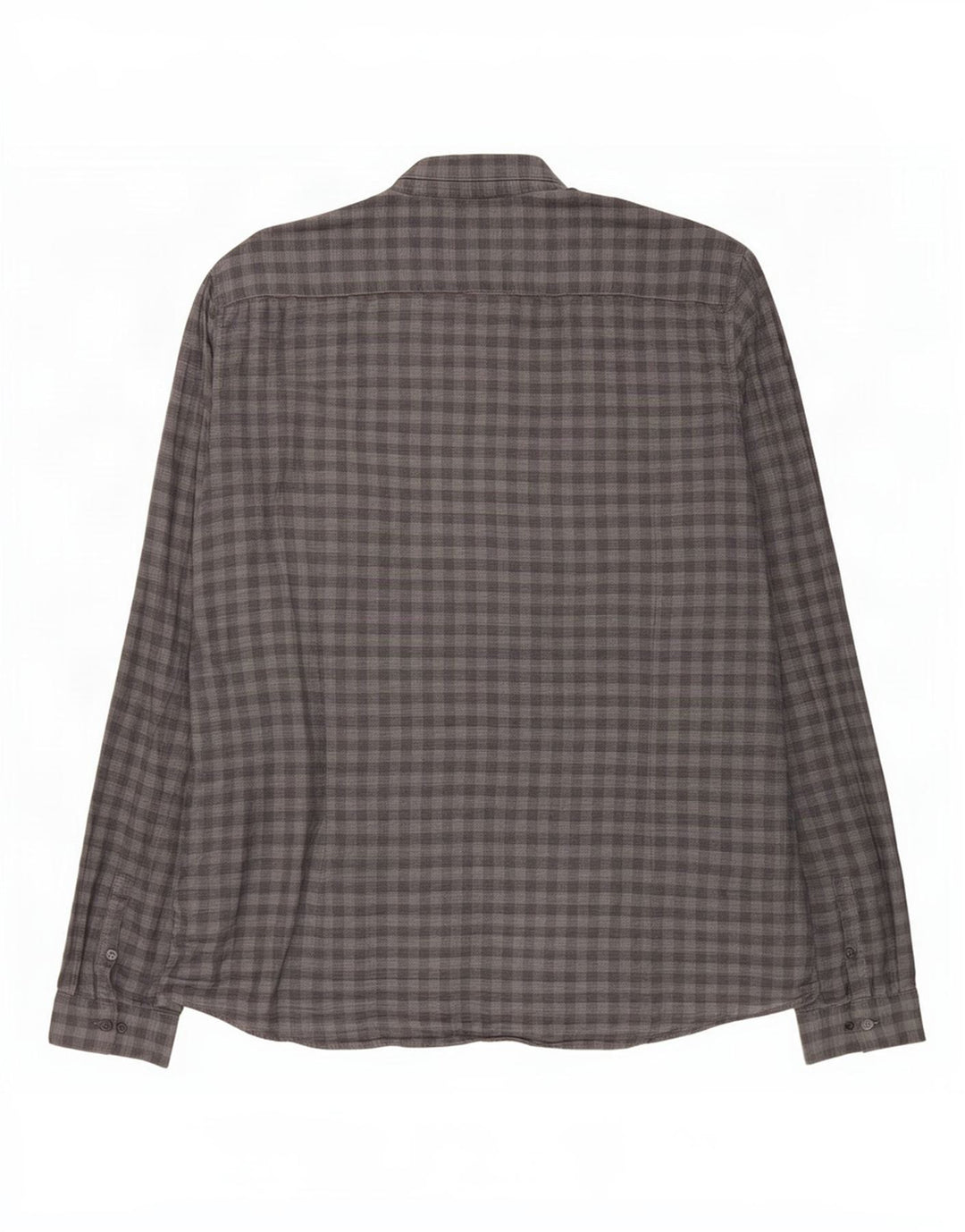 Calvin Klein Camisa Slim Fit para Hombre 2XL Algodón Gingham Gris
