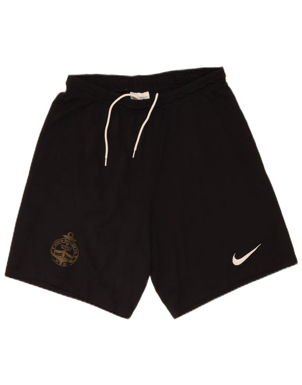 Nike South Shields F.C. para hombre Pantalón Corto Deportivo Grande Poliéster Negro