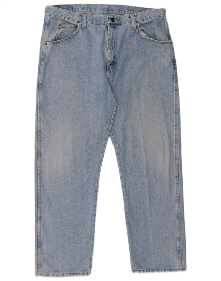 Wrangler Vaqueros Rectos De Corte Regular Para Hombre W38 L29 Algodón Azul