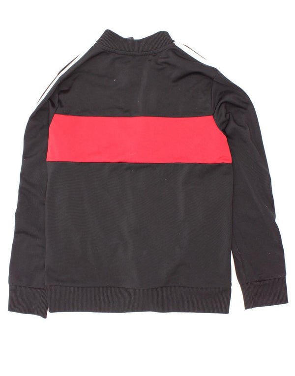 Adidas - Chaqueta de chándal para niño, 9-10 años, color negro, poliéster