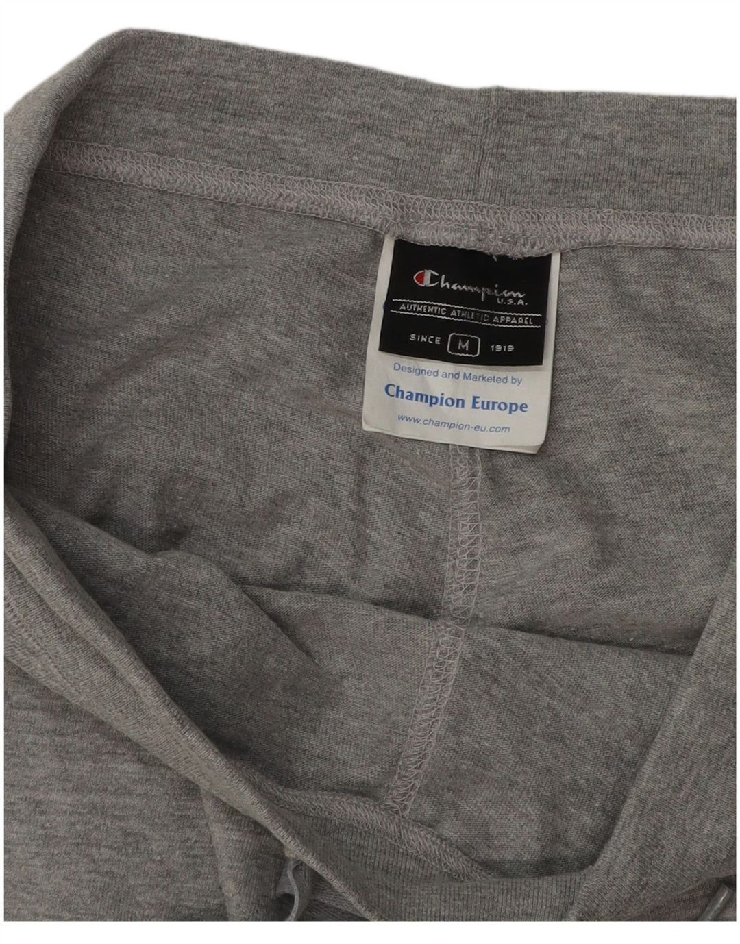Champion Pantalones Capri para Mujer UK 12 Algodón Gris Medio