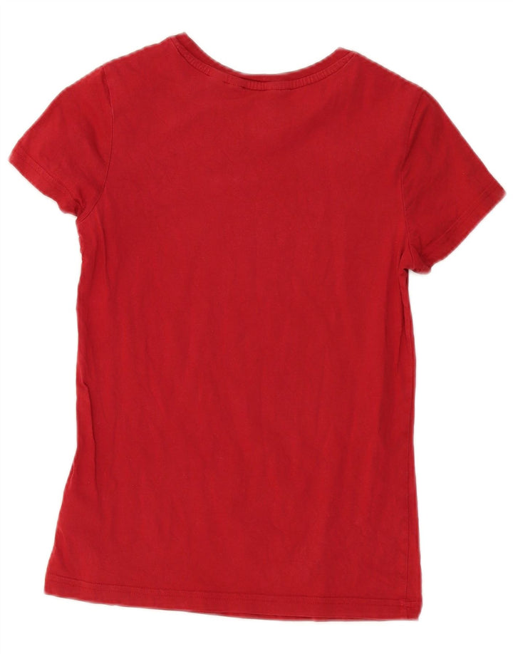 ADIDAS Camiseta gráfica para mujer Top IT 38 Small Red Cotton