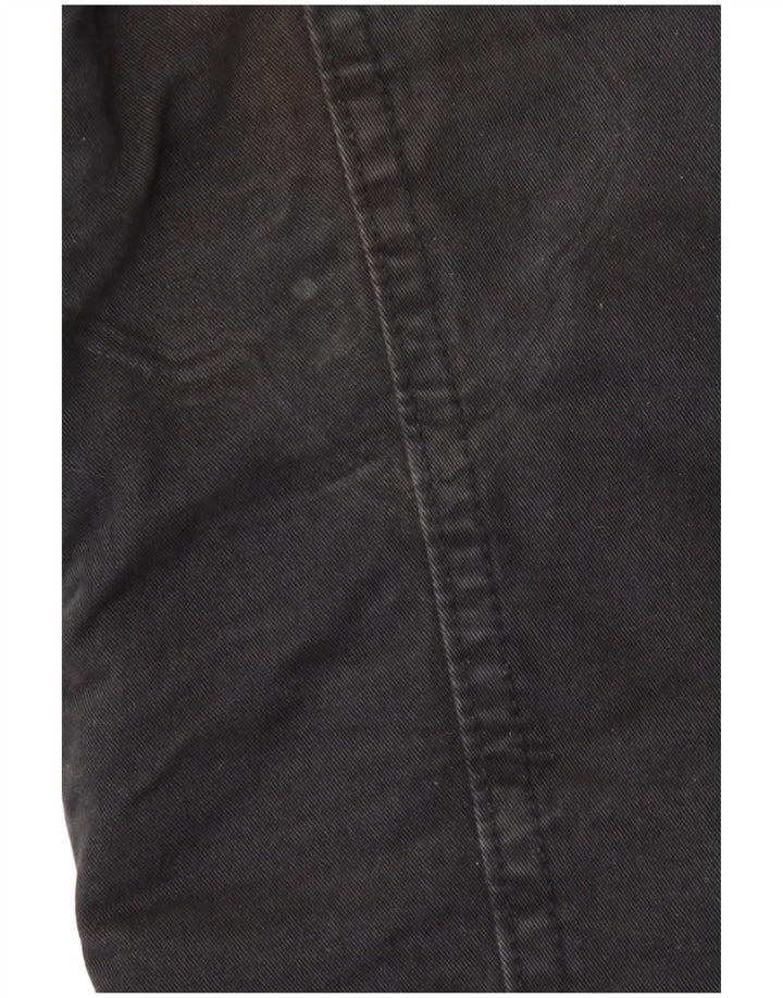 Hollister Chaqueta utilitaria para hombre Reino Unido 40 Grande Algodón negro