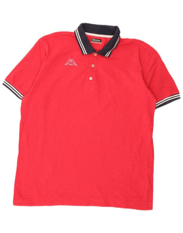 Kappa Polo Hombre 2XL Algodón Rosa