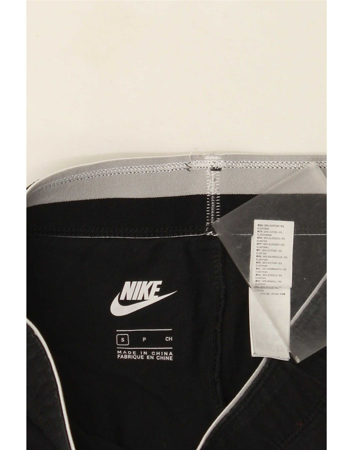 Nike Leggings gráficos para mujer UK 8 Small Algodón negro