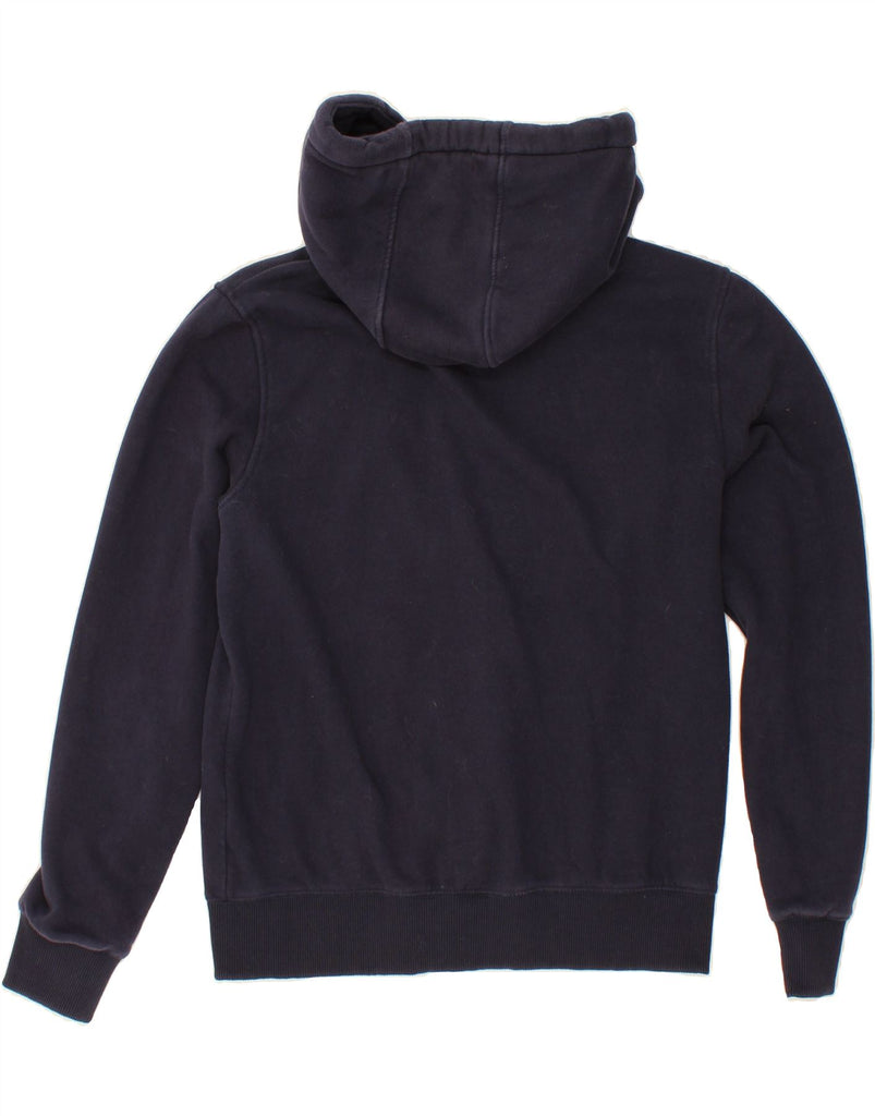 SOUL CAL Womens Zip Hoodie Sweater UK 16 Large Navy Blue Cotton Vintage Soul Cal and Second-Hand Soul Cal from Messina Hembry 