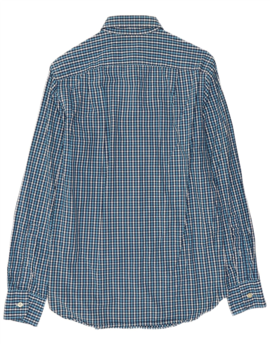 J. Crew Camisa para hombre XS Algodón a cuadros azul