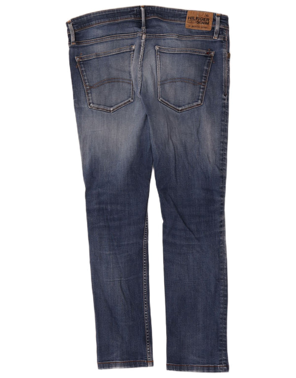 Tommy Hilfiger Vaqueros ajustados para hombre W38 L30 Algodón azul
