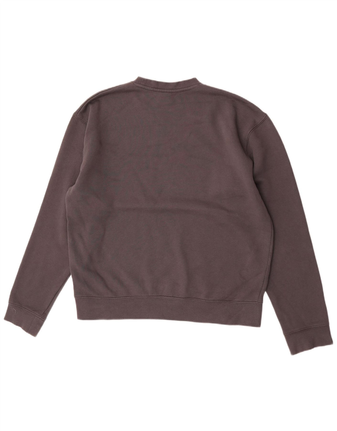 Zara Hombre Sudadera Jumper Large Gris Algodón