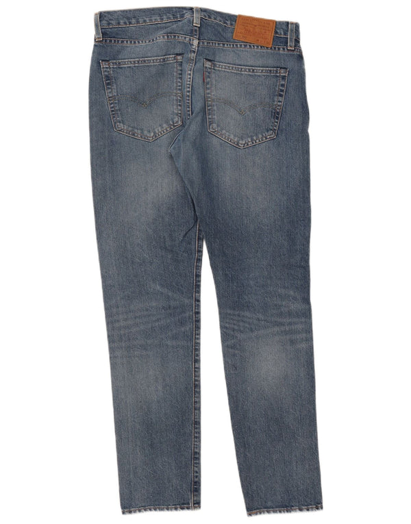 Levi's Hombre 512 Slim Tapered Jeans W32 L32 Algodón Azul