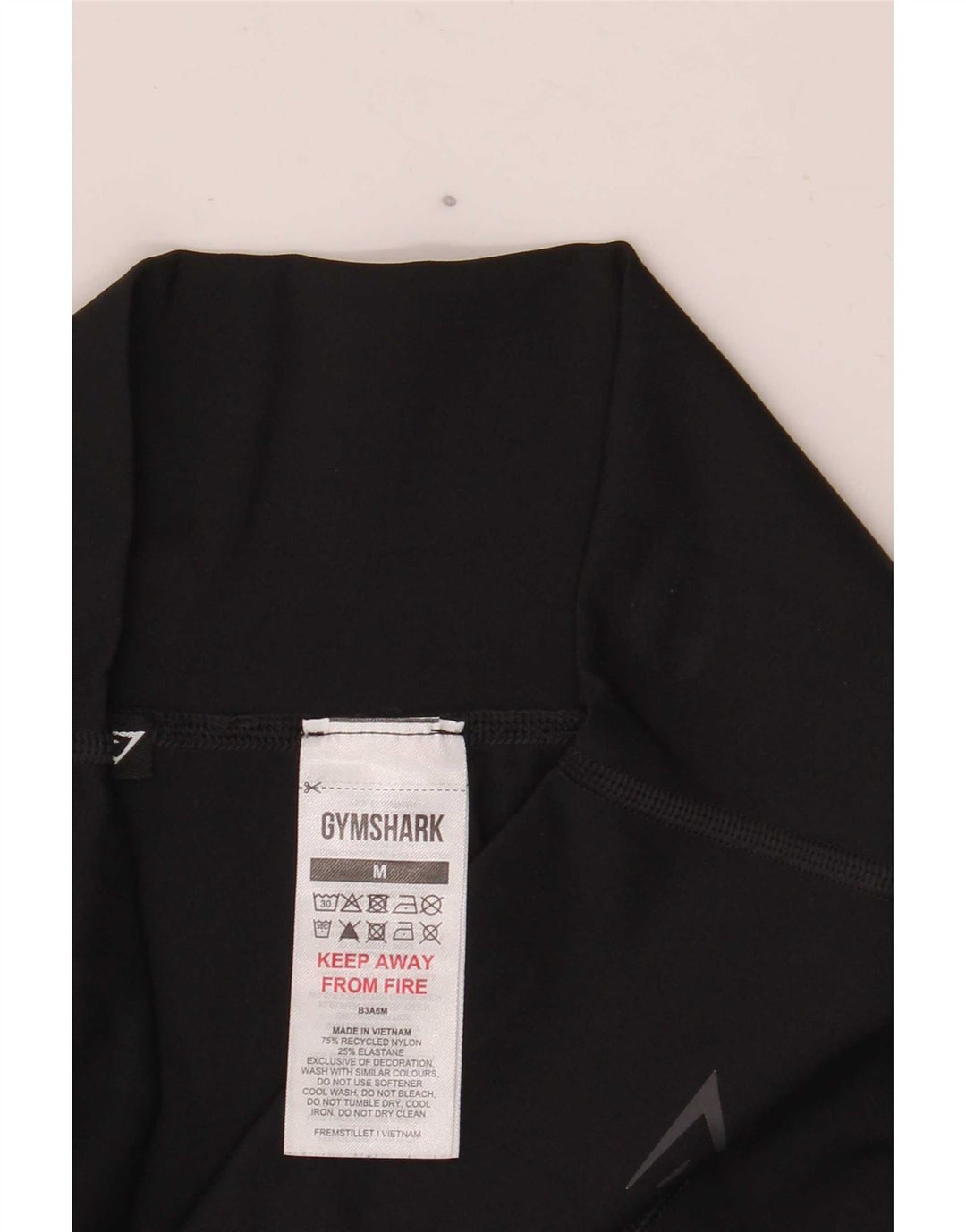 Leggings Gymshark para mujer UK 44 Medium Black Nylon