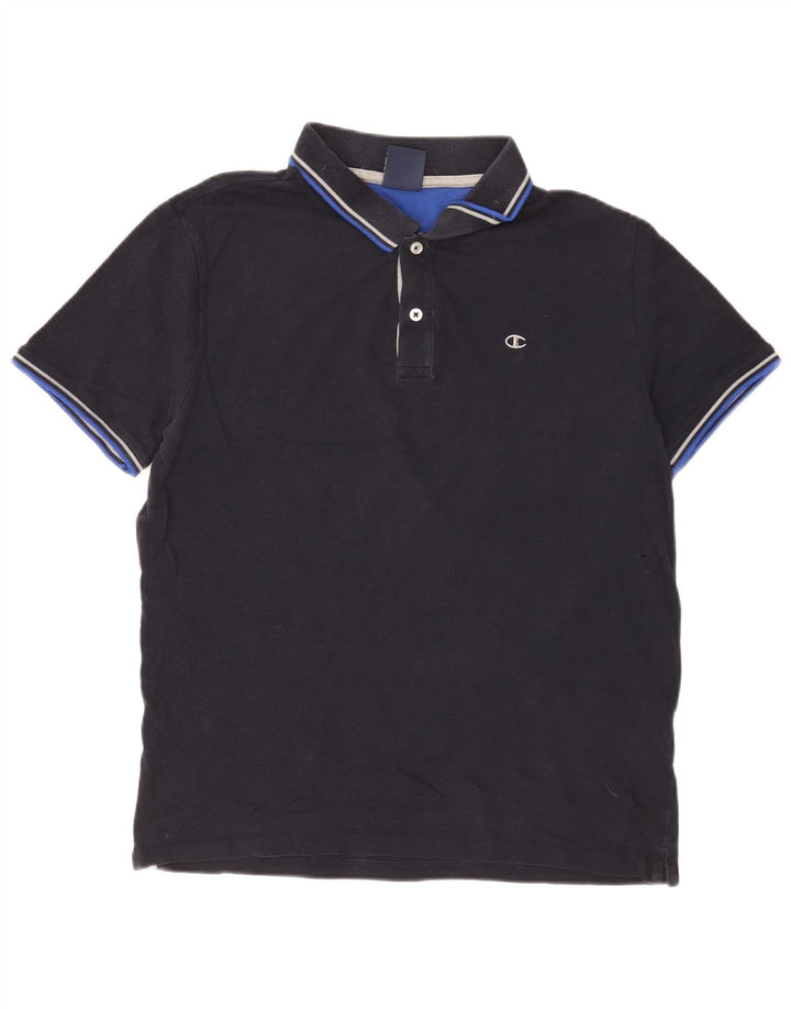 Champion Polo Hombre Algodón Azul Marino Mediano