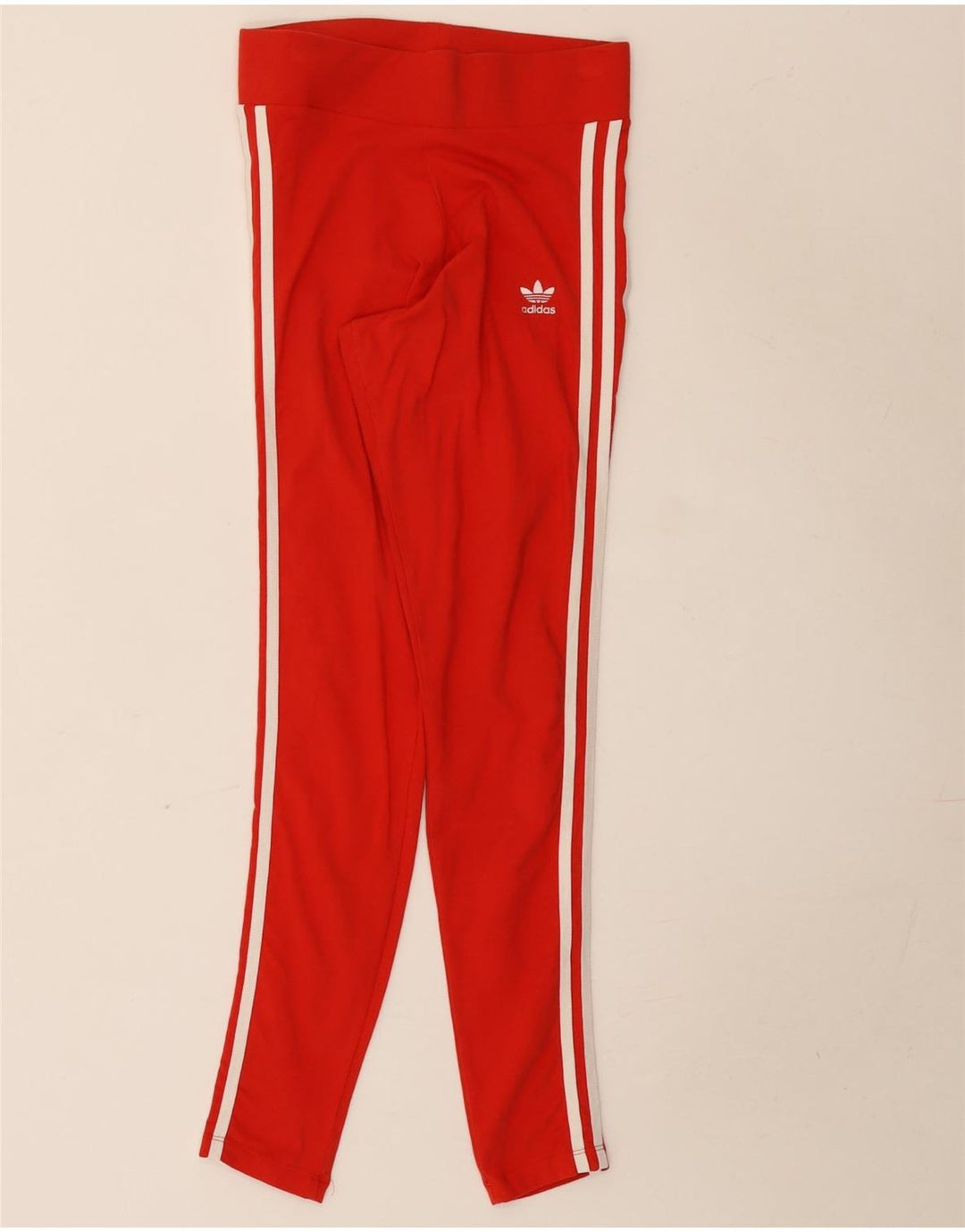 Adidas Leggings para mujer Reino Unido 10 Pequeño Algodón Rojo