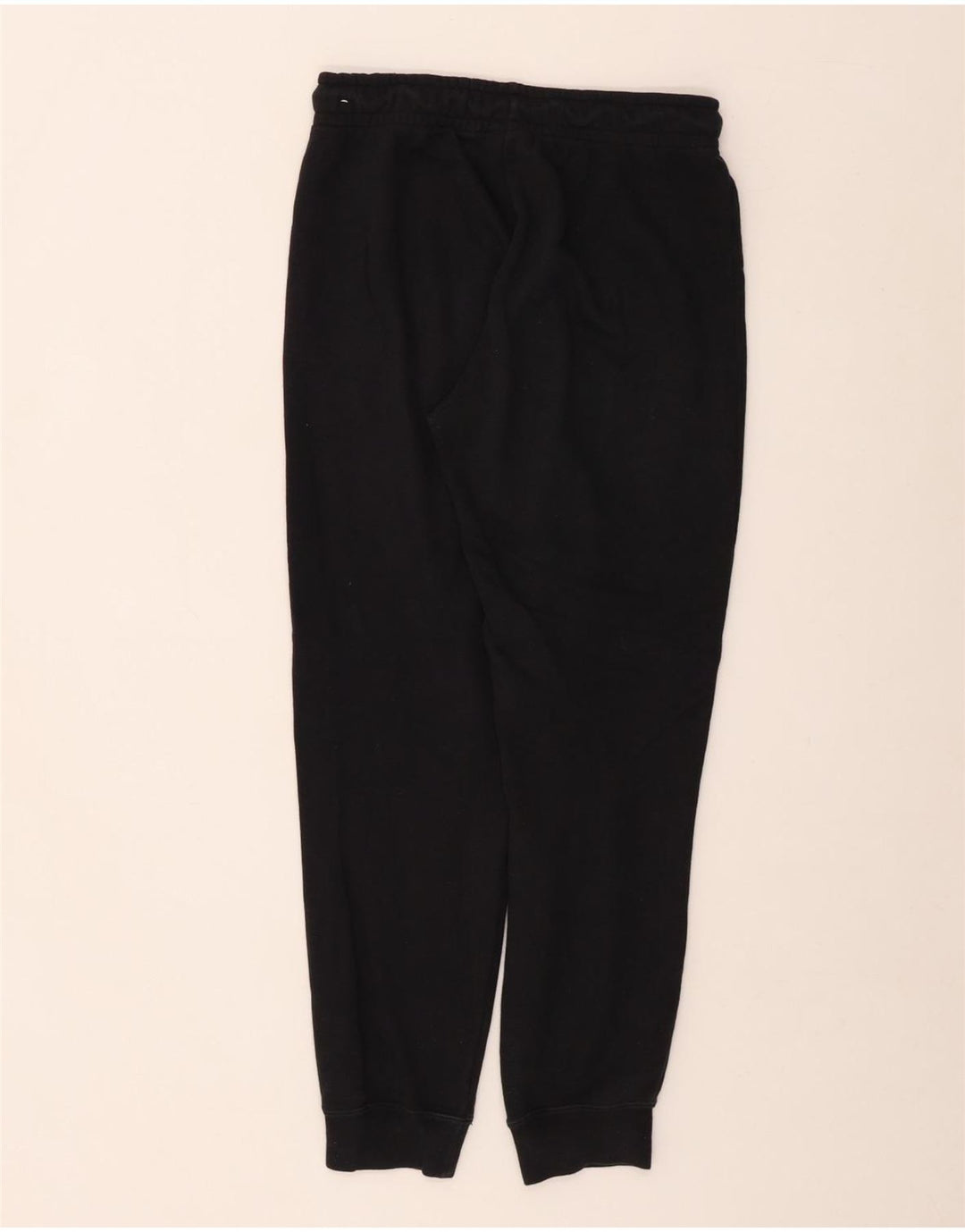 NIKE Mujer Chándal Pantalones Joggers UK 10 Small Negro Algodón