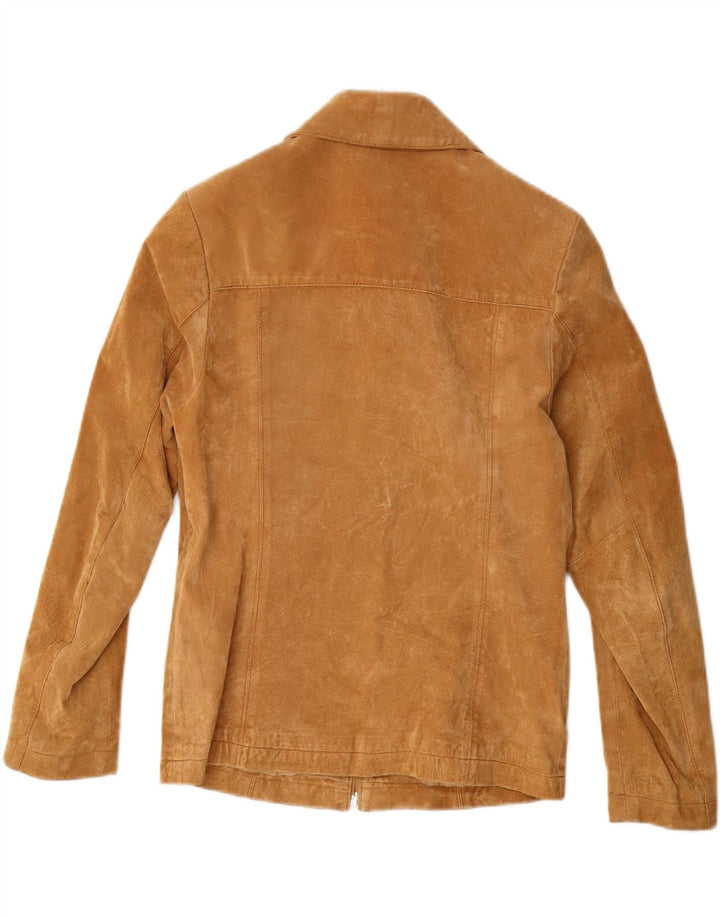 Chaqueta Mujer Privilegi Ante IT 44 Cuero Beige Medio