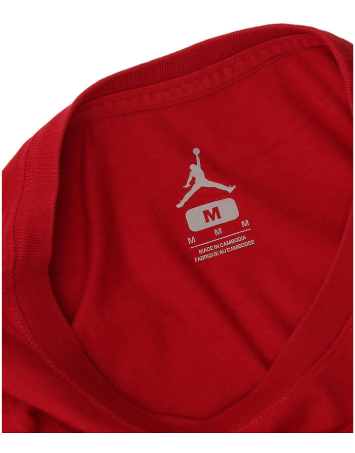 Jordan - Camiseta para hombre, color rojo medio