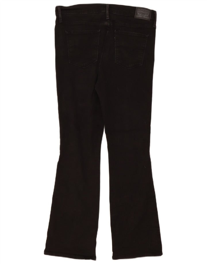 Levi's Mujer 315 Shaping Bootcut Jeans W32 L30 Algodón Negro