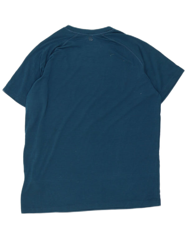 Camiseta para hombre Mountain Warehouse Top Small Azul Poliéster