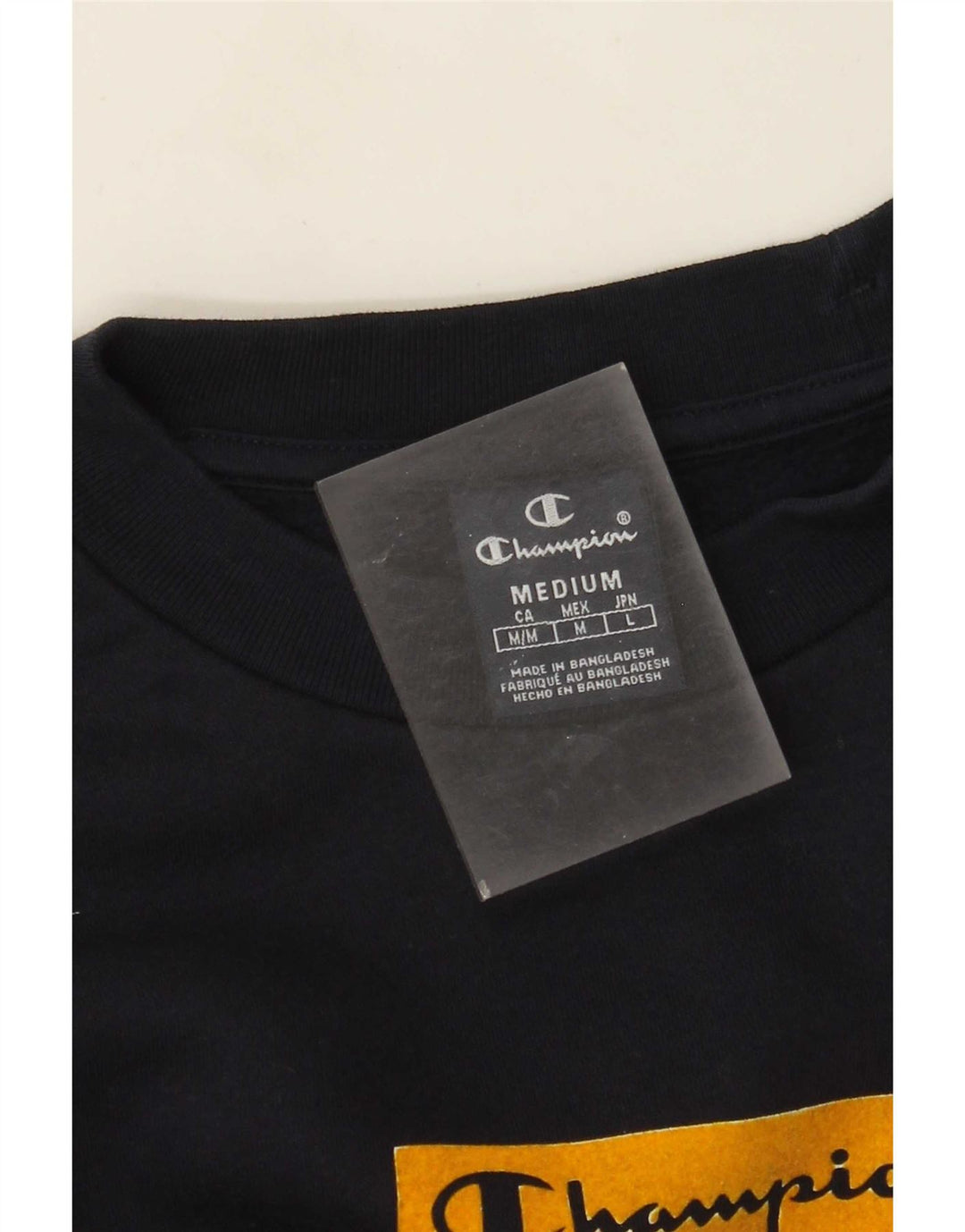 Champion Sudadera Con Estampado Gráfico Jumper Medium Black |